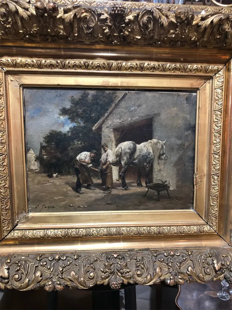 tableau cheval