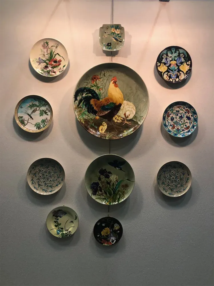 assiettes art